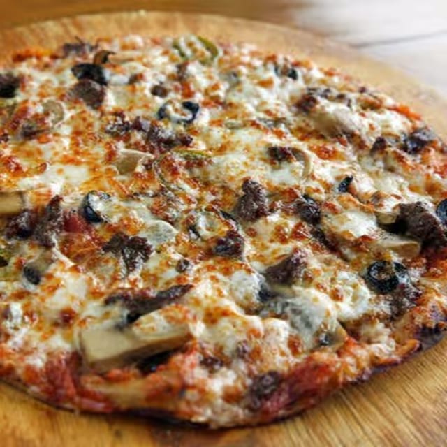Carne Asada Pizza.